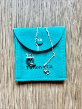 Tiffany & Co. Sterling Silver Paloma Picasso Loving Heart Necklace